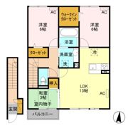 京和風 嵯峨野 星の間取り画像