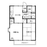 ヴィラグレースの間取り画像