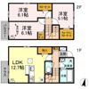 D-room塚原戸建 A棟の間取り画像