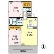 コアロードⅤの間取り画像