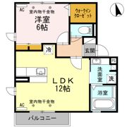 ティーズスクエアーB/C C棟の間取り画像