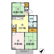 セジュールオーク B棟の間取り画像