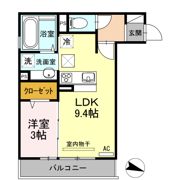 アイクレスト下関駅の間取り画像