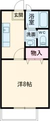 ビーラインイシイ Bの間取り画像