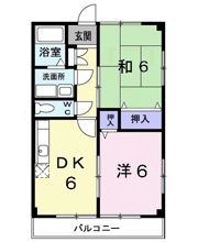 ソレイユ城山の間取り画像