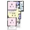 グレイスタウン丸領Cの間取り画像