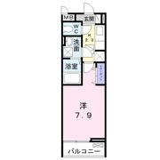 ハルズ GOIDOの間取り画像
