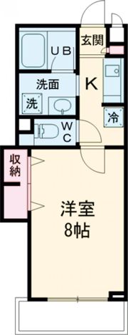 シャルールKTの間取り画像