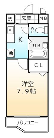 ピュール絆の間取り画像