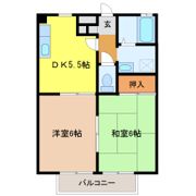 サウスホームの間取り画像