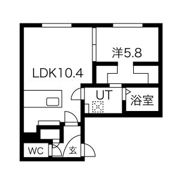 カレラ月寒 セカンドの間取り画像