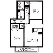 サンライフ旭の間取り画像