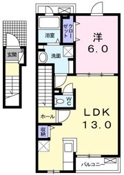 プラシードアルバⅤの間取り画像