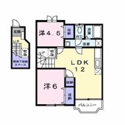 メルヴェイユーSAKURA．Bの間取り画像