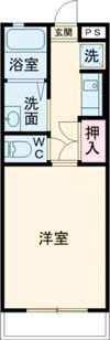 ロックフィル日ノ出の間取り画像