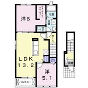 レジデンスドリームAの間取り画像