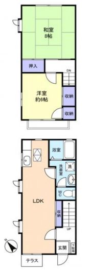 クレール29Aの間取り画像