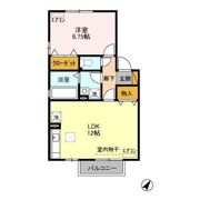 グランドゥールⅣ Cの間取り画像