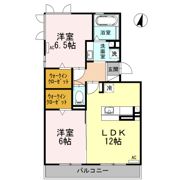マンダリーヌの間取り画像