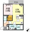 ONE UNIVERSITY PLACE(ﾜﾝﾕﾆﾊﾞｰｼﾃｨﾌﾟﾚｲｽ)の間取り画像