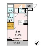 ONE UNIVERSITY PLACE(ﾜﾝﾕﾆﾊﾞｰｼﾃｨﾌﾟﾚｲｽ)の間取り画像