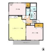 セジュール知多の間取り画像