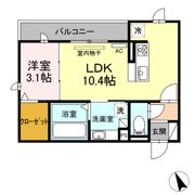 ヴェール東橋良の間取り画像