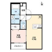 ウォーレンの間取り画像