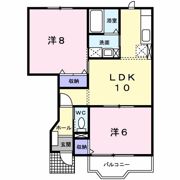 エヴァーグリーンCの間取り画像