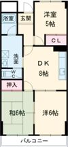 グレースコート青葉丘の間取り画像