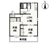 ファーム・ヴィレッジ Aの間取り画像