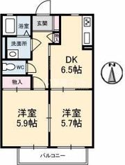 シャーメゾン ドラジェ D棟の間取り画像