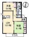 ロイヤル フェルティ C棟の間取り画像