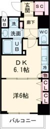 プレサンス THE 神戸の間取り画像
