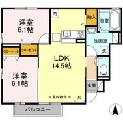 グリーンパレス 五番街の間取り画像