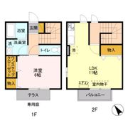 メゾン・ド・サンセール10番館・11番館 11番館の間取り画像