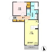 グレイスの間取り画像