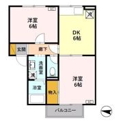 グランデ紫の間取り画像