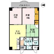 ダイヤモンドハイツⅠの間取り画像