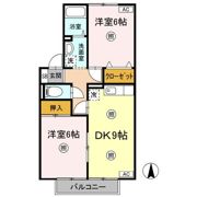 アリッサム21 B棟の間取り画像