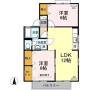 ドミール円座 A棟の間取り画像