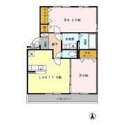 ウィスタリアの間取り画像