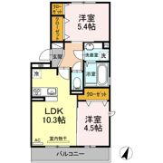 セキュレア須屋 J棟の間取り画像