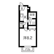 レジデンスHouraiの間取り画像