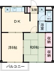 エステートピア青山の間取り画像