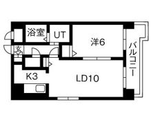 アヴィンズ平岸の間取り画像