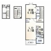 グリーンシティ竜美J棟の間取り画像