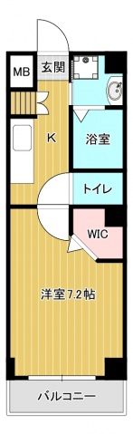 Legend Palaceの間取り画像