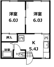 COSMOS N＆T I Aの間取り画像