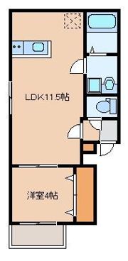 TALATTA香椎駅前の間取り画像